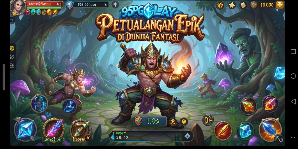 Tampilan gameplay 95PGPLAY yang menampilkan petualangan seru dan grafik menakjubkan.