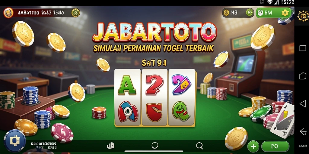 Screenshot menunjukkan gameplay menarik dari JABARTOTO yang menjadikan permainan togel lebih seru.