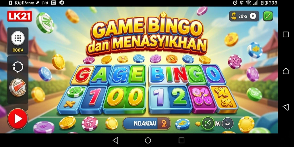Tangkapan layar utama gameplay Bingo di LK21.