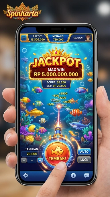 Fitur keamanan aplikasi spinharta yang handal.